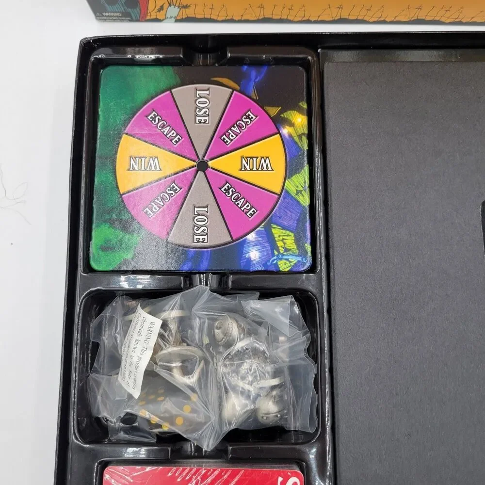 Tim Burton's The Nightmare Before Christmas Board Game Opened New